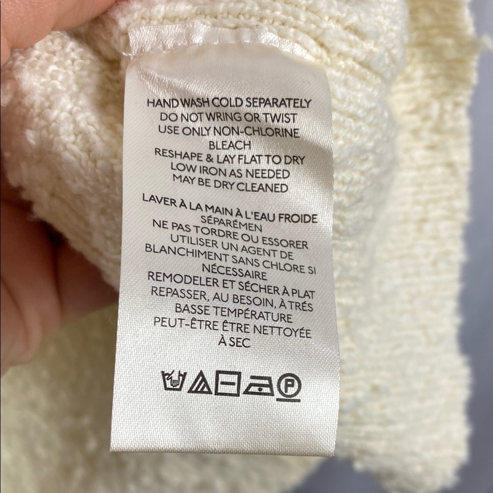 Free People NWT Found My Friend Cardi - Cream - Size Medium - Picture 11 of 13